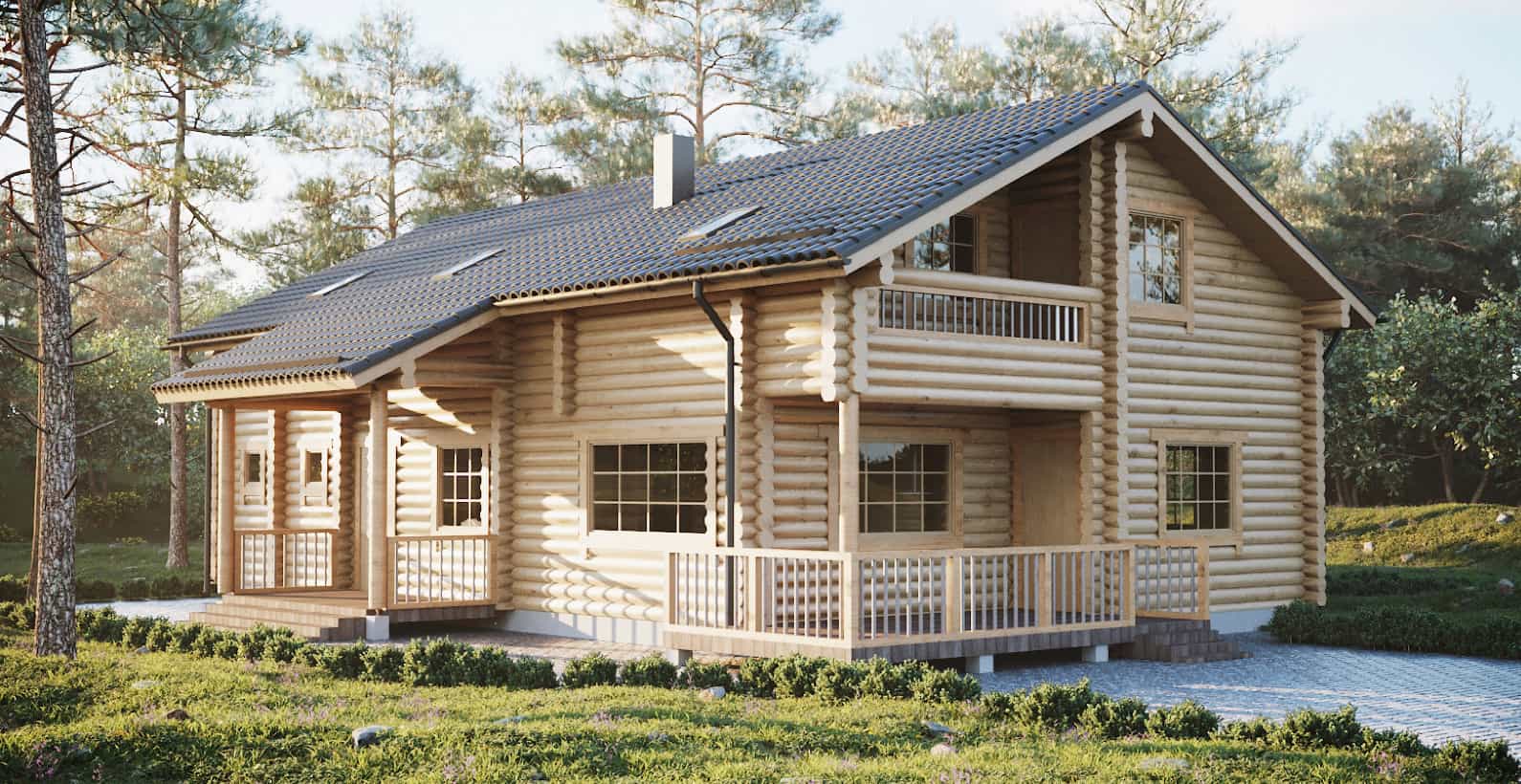 Log house